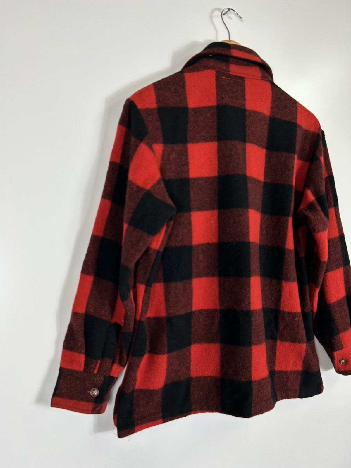 Big John ⚡️Vintage 70’s Big John Wool Flannel Button Chore Shirt Jcket Size US M / EU 48-50 / 2 - 14 Thumbnail