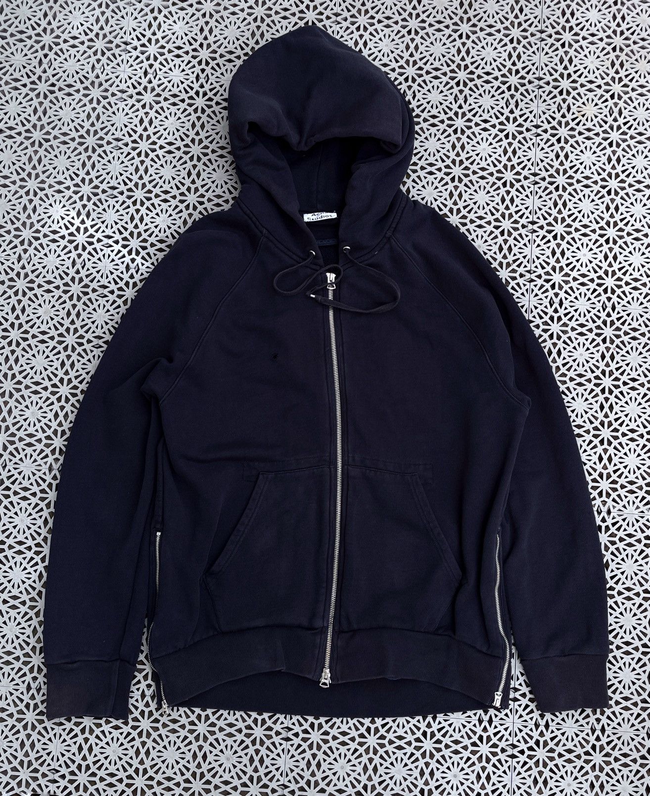 Acne fashion Studios JUSTIN zip up hoodie