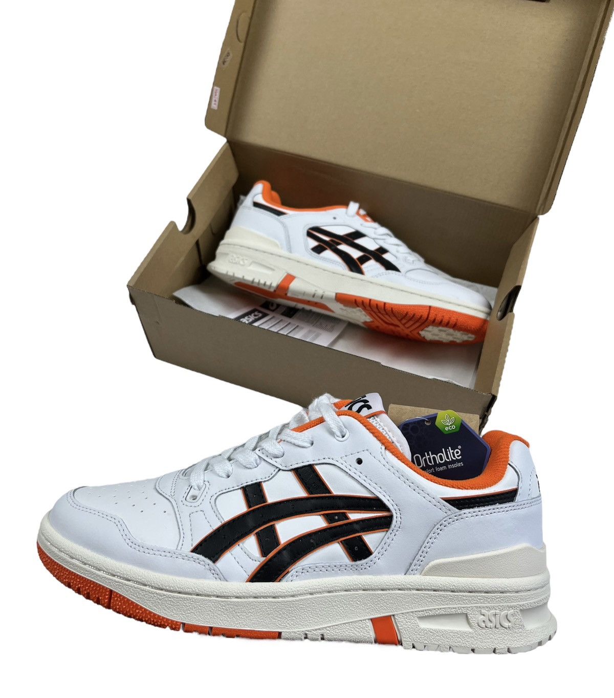 image of Asics Ex89 White/habanero Size 9 Us Shoes, Men's