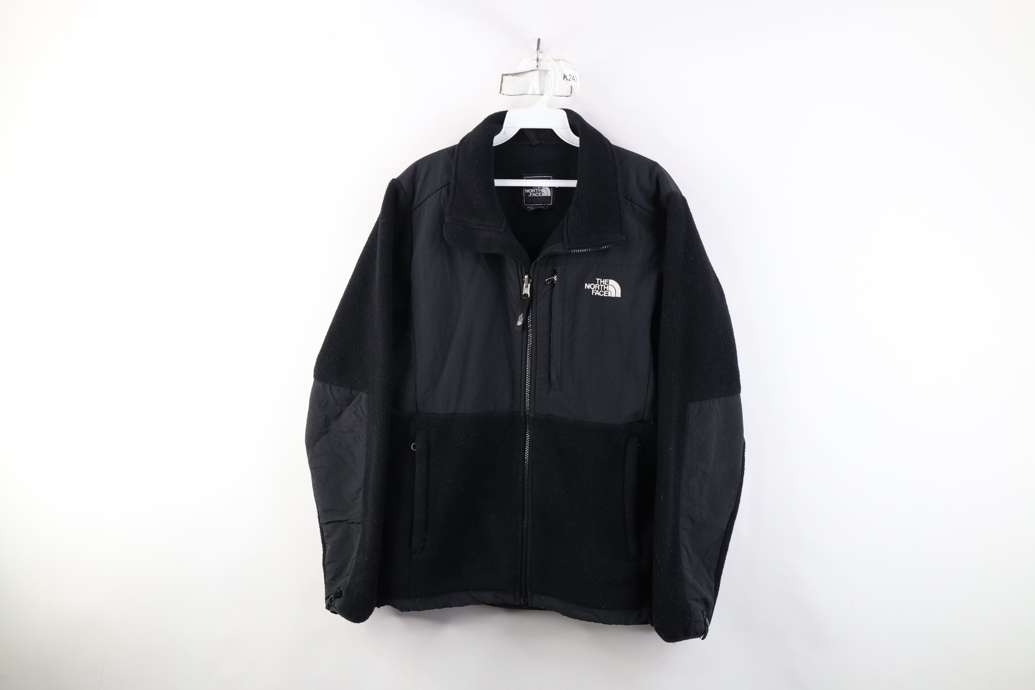 The North Face Vintage The North Face Denali Fleece Full Zip Jacket Black Size L / US 10 / IT 46 - 1 Thumbnail