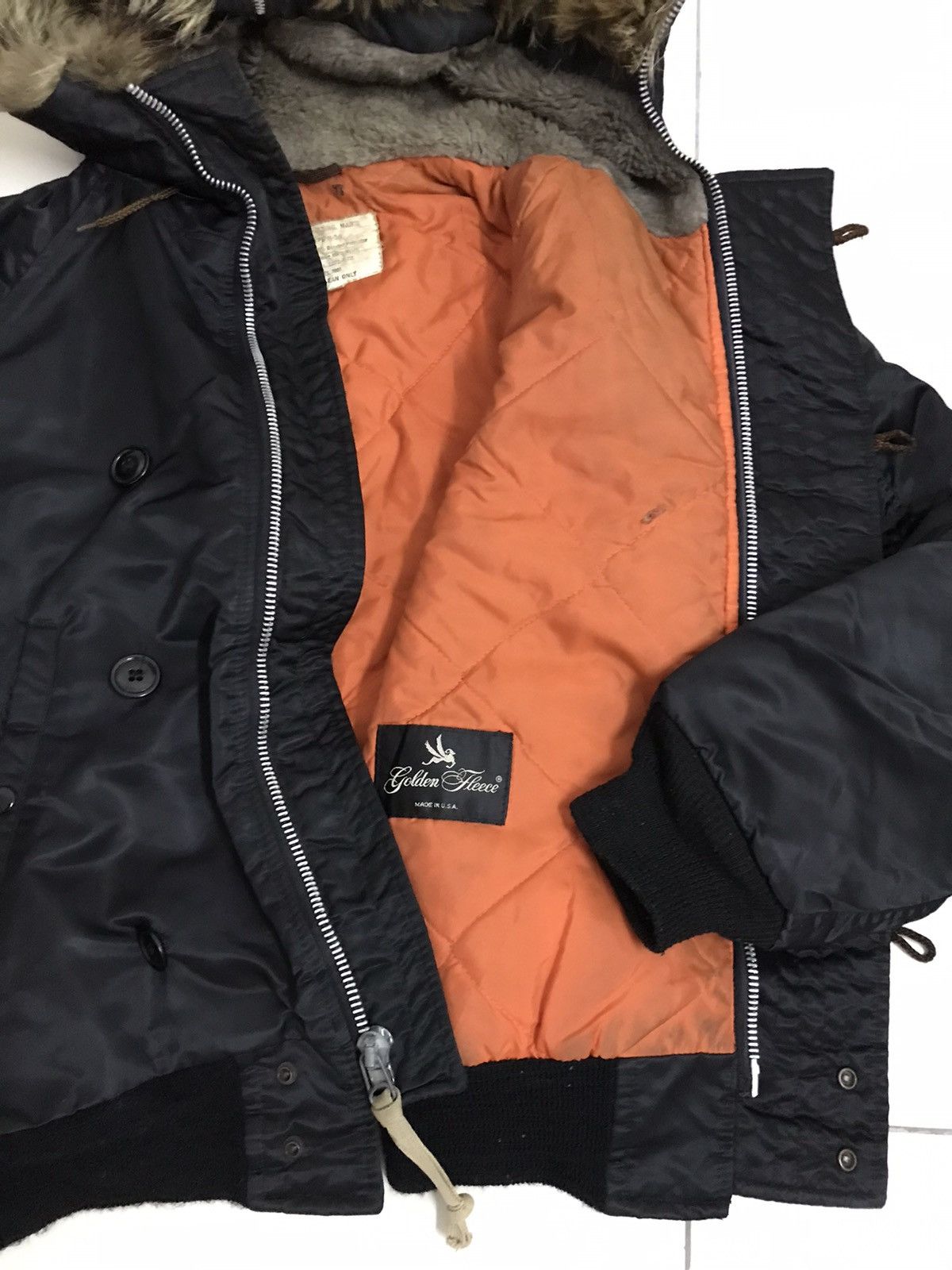 I. Spiewak And Sons Vintage Golden Fleece By Spiewak N-5A Cold Weather Jacket Size US M / EU 48-50 / 2 - 5 Thumbnail
