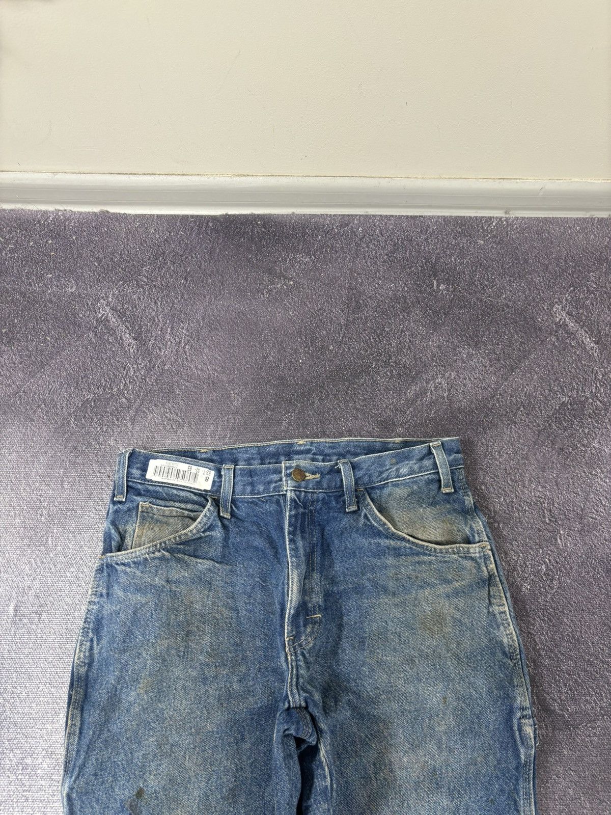 Dickies Vintage Dickies Distressed Denim USA Work Hype Baggy Jeans Size US 32 / EU 48 - 14 Thumbnail