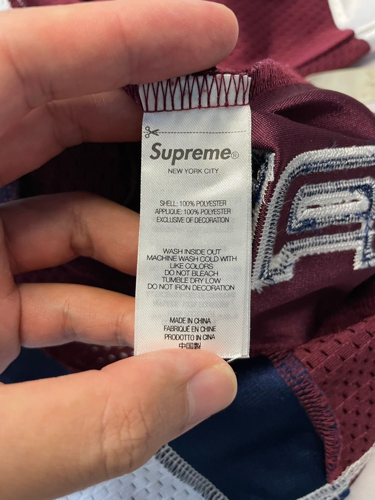 Martine Rose × Supreme Supreme x Martine Rose FW24 Football Jersey Size US L / EU 52-54 / 3 - 10 Thumbnail