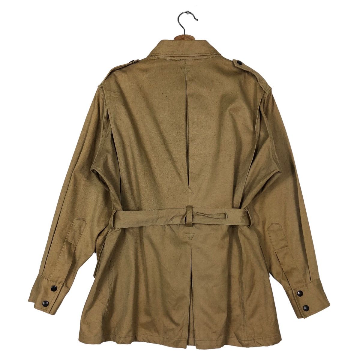 Japanese Brand Vintage Cargo Inspector Jacket Slant Pocket Military Nakata Size US L / EU 52-54 / 3 - 7 Thumbnail