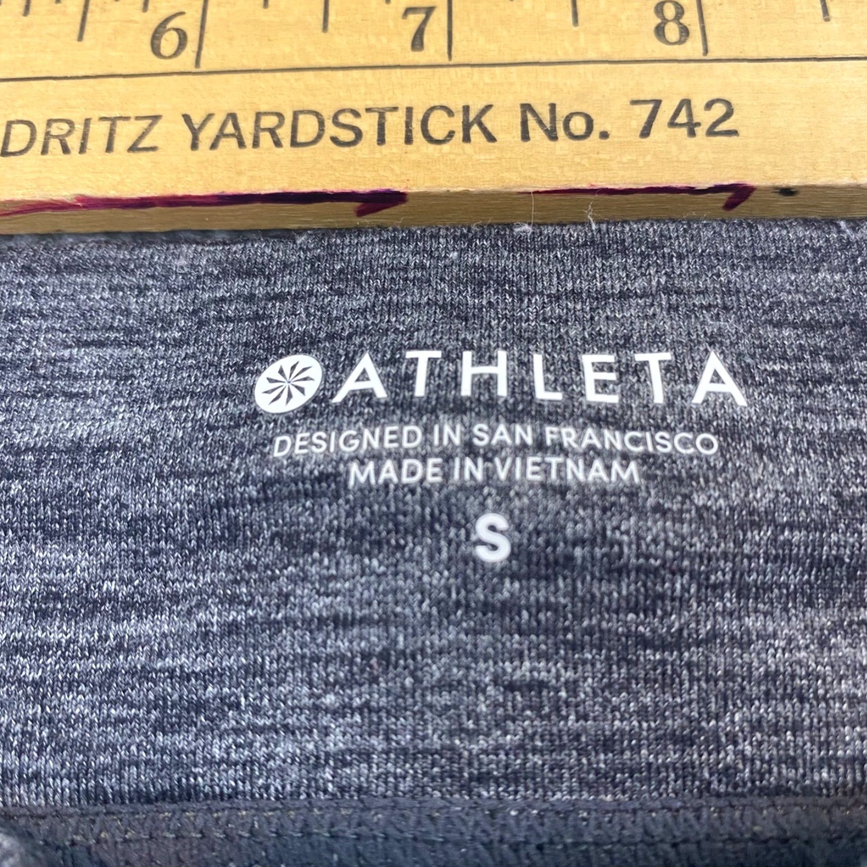 Athleta Athleta Metro Street Jogger Pants Womens Small Heather Gray Ankle Zip Athleisure Size 28" / US 6 / IT 42 - 2 Thumbnail