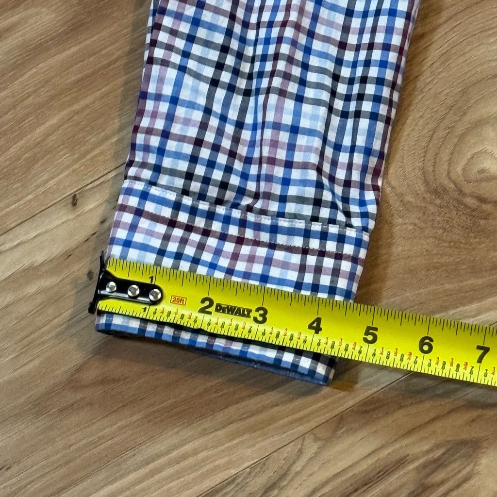 Hugo Boss Hugo Boss Slim Fit Check Shirt XL Multicolor Size 38L - 6 Thumbnail