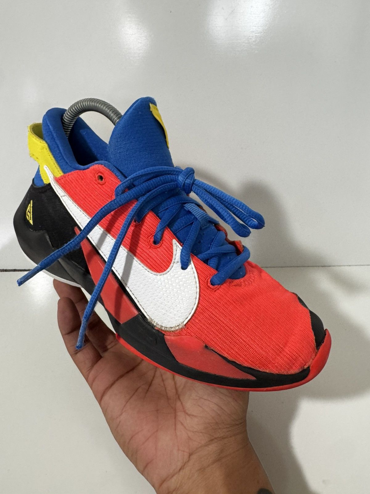 Nike Nike Giannis Freak 2 GS “Bright Crimson” Size US 5 / EU 37 - 6 Thumbnail