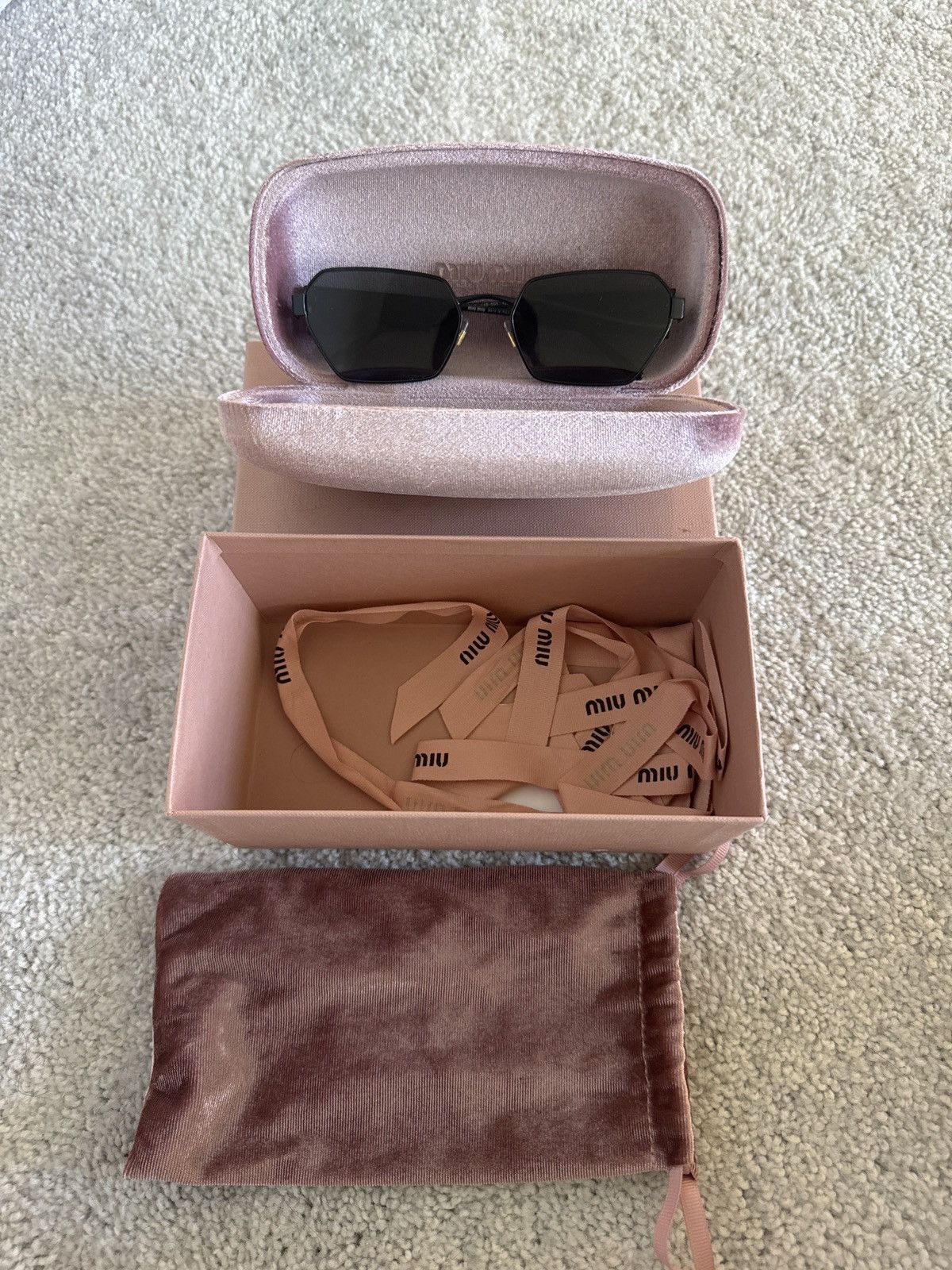 Miu Miu Miu Miu sunglasses Size ONE SIZE - 2 Thumbnail