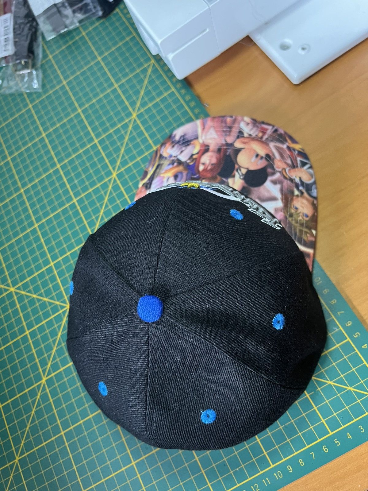 Disney Vintage Disney Kingdom Hearts y2k logo printed brim hat Size ONE SIZE - 9 Thumbnail