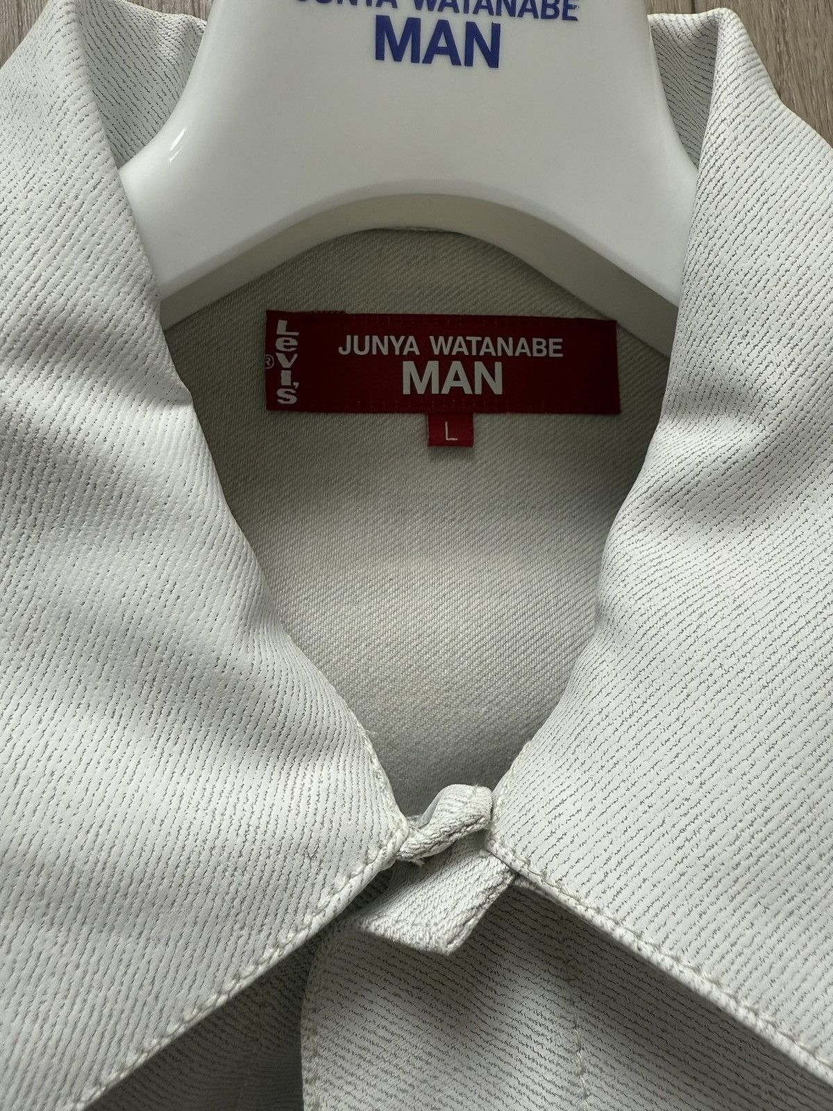 Junya Watanabe Junya Watanabe Levis Type 1 Jacket (Ivory) Size US L / EU 52-54 / 3 - 4 Thumbnail