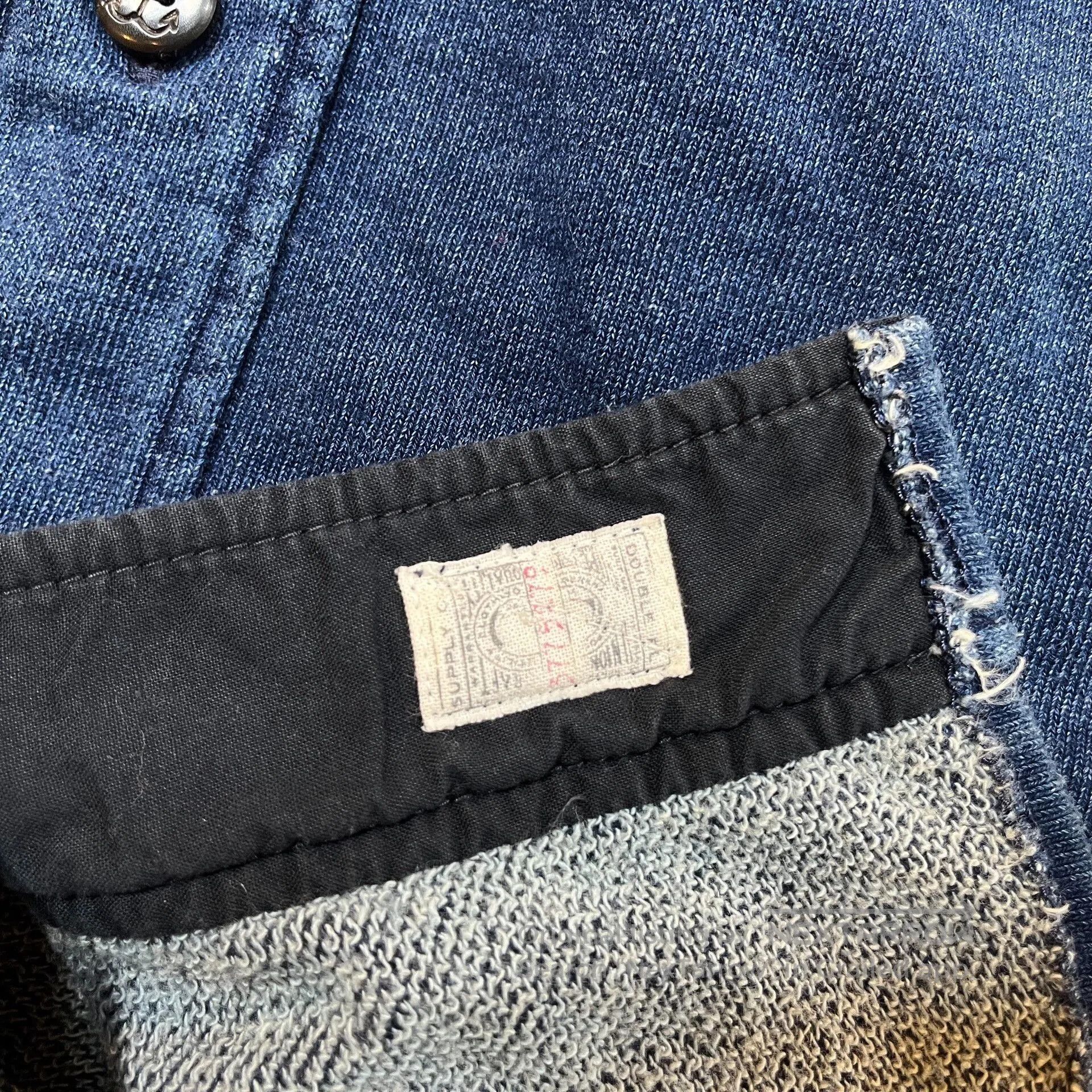 RRL Ralph Lauren navy cotton shirt by Ralph Lauren. Size US S / EU 44-46 / 1 - 4 Thumbnail