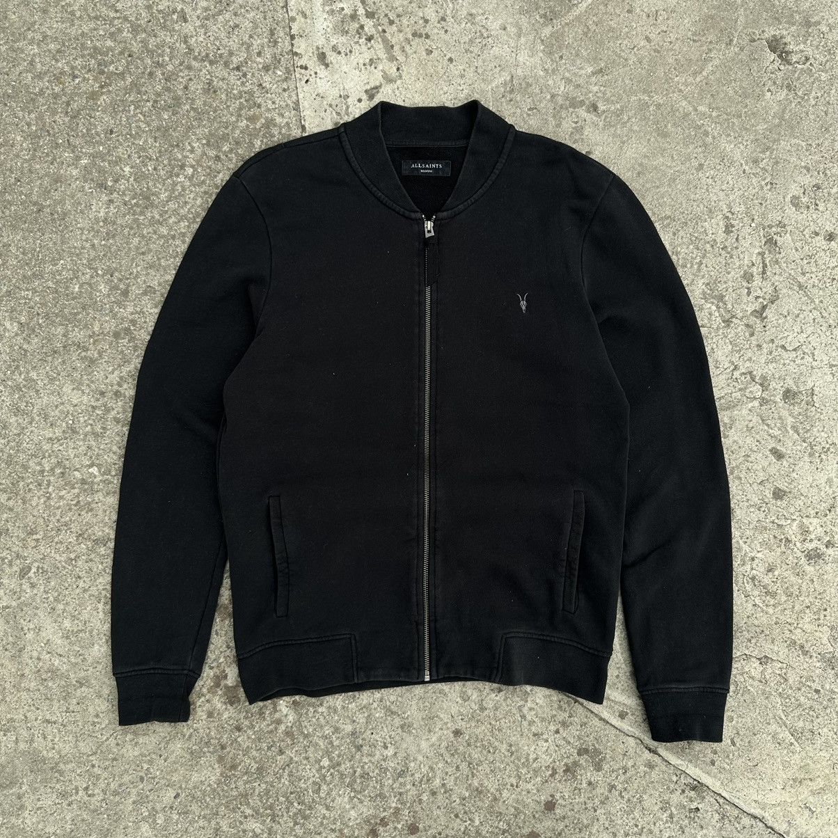 Allsaints Vintage Allsaints Zip Bomber Sweater Old Money 00s Y2K Size US M / EU 48-50 / 2 - 1 Thumbnail