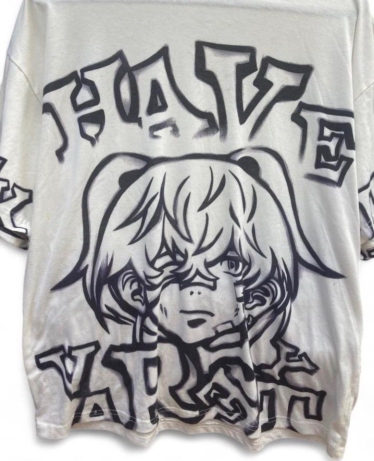 Anime Yeat x Chobits Arty T-Shirt Size US L / EU 52-54 / 3 - 4 Thumbnail