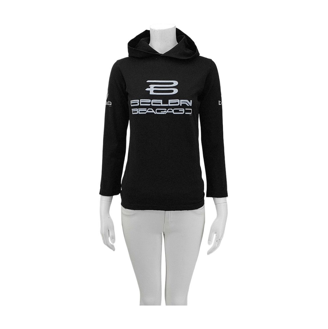 Balenciaga Balenciaga Logo Print Hoodie Size S Size S / US 4 / IT 40 - 1 Thumbnail
