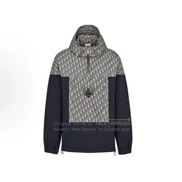 Dior Dior Logo printed windbreaker jacket Size US S / EU 44-46 / 1 - 1 Thumbnail