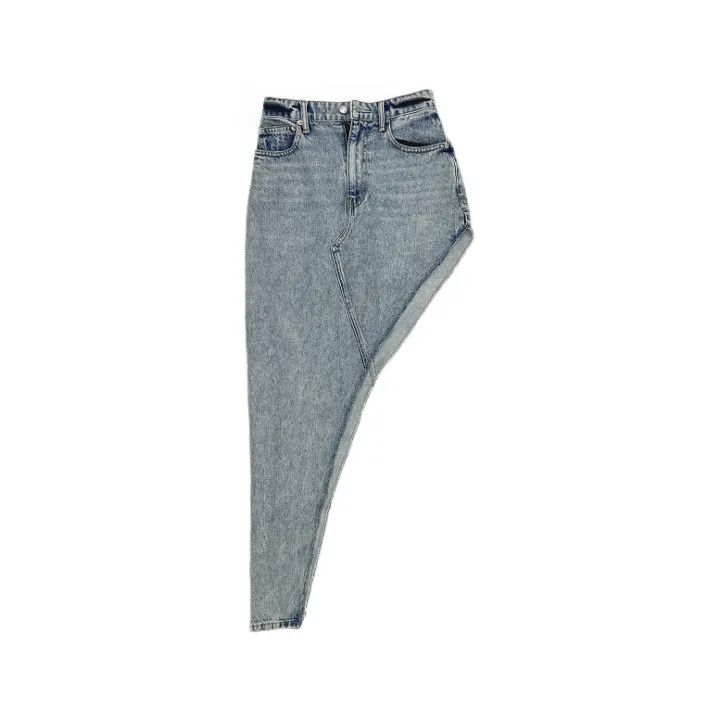 Alexander Wang Alexander Wang Casual Fashion Irregular Skirt 0079 Size 25" / US 0 / IT 36 - 1 Thumbnail