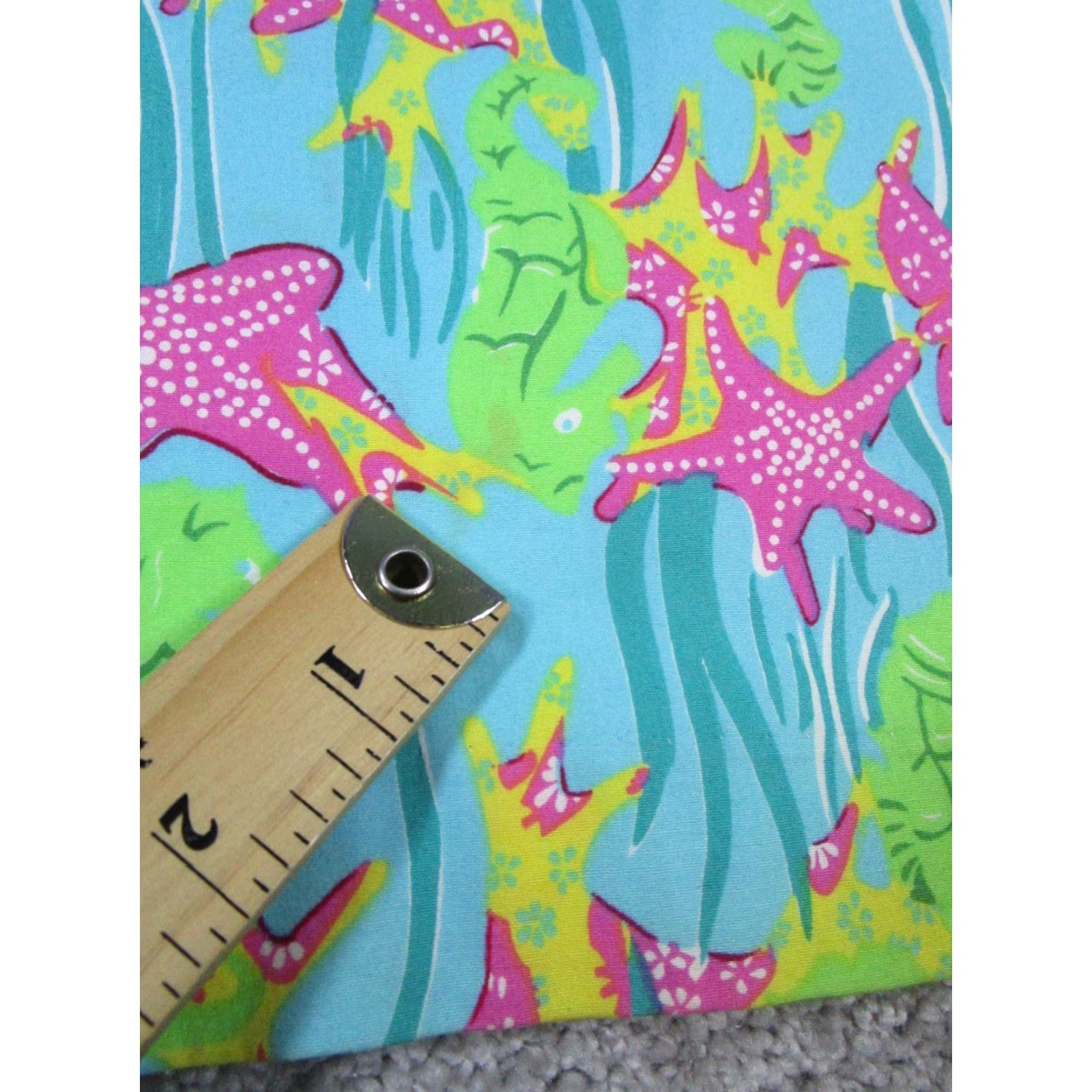 Vintage Key West Sundress Girls 2 Blue Green Pink Animal Print Bow Cowl Neck Sleeveless Pullover Short Dress Womens Casual Party/Cocktail Travel Cotton Size XS / US 0-2 / IT 36-38 - 6 Thumbnail