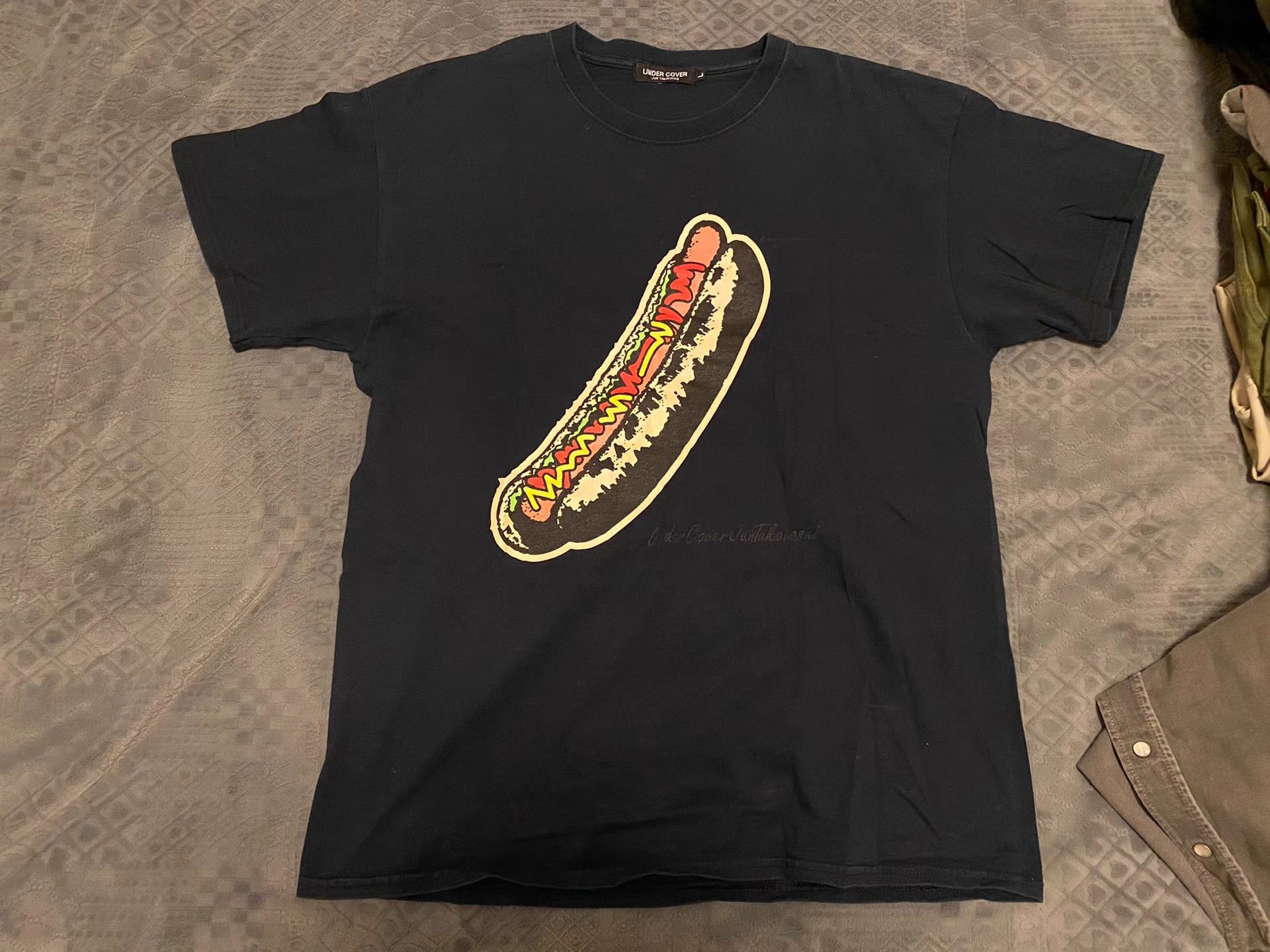Undercover Undercover Hot Dog Print T-shirt K3 Size US L / EU 52-54 / 3 - 1 Thumbnail