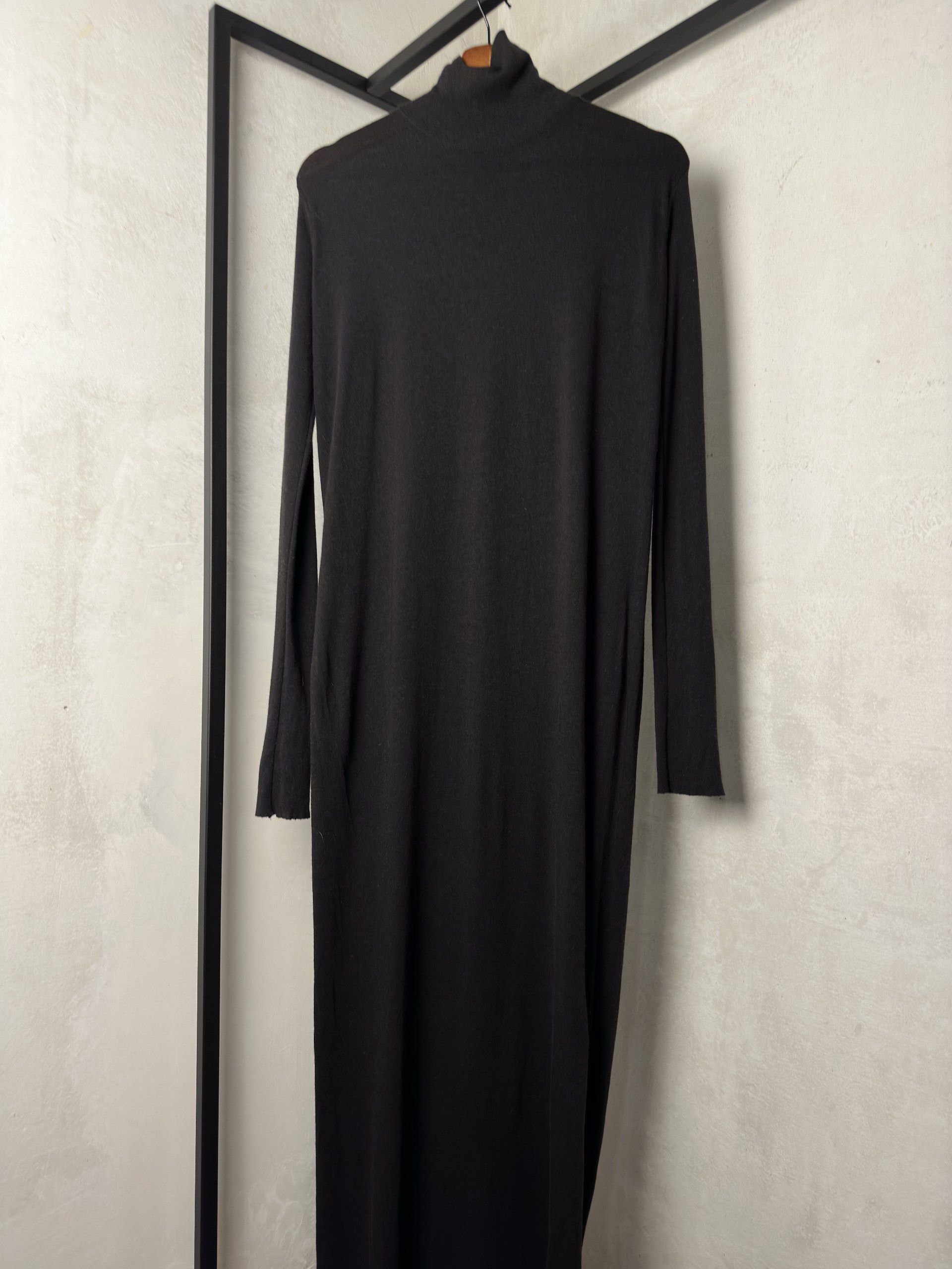 Rick Owens Rick Owens Lilies Angora Wool Blend Turtleneck Midi Dress Size S / US 4 / IT 40 - 4 Thumbnail