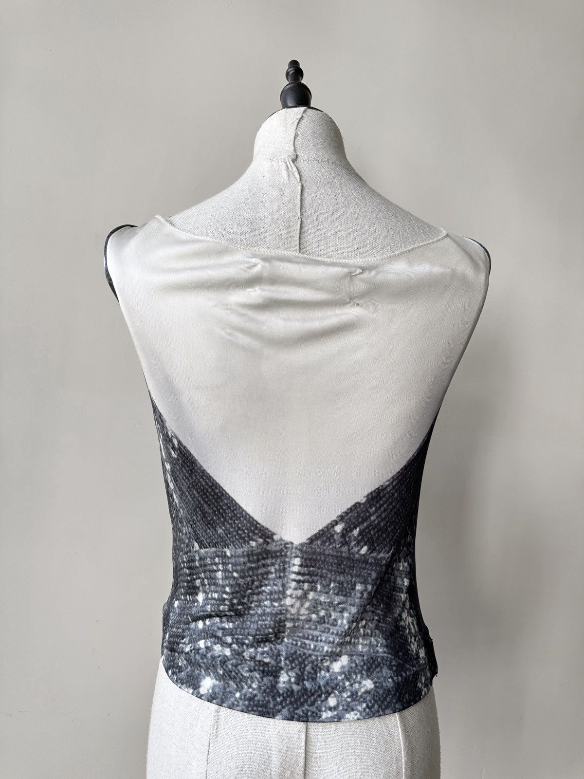 Maison Margiela Maison Martin Margiela SS96 "Sequins" Trompe-L'oeil Top Size S / US 4 / IT 40 - 4 Thumbnail
