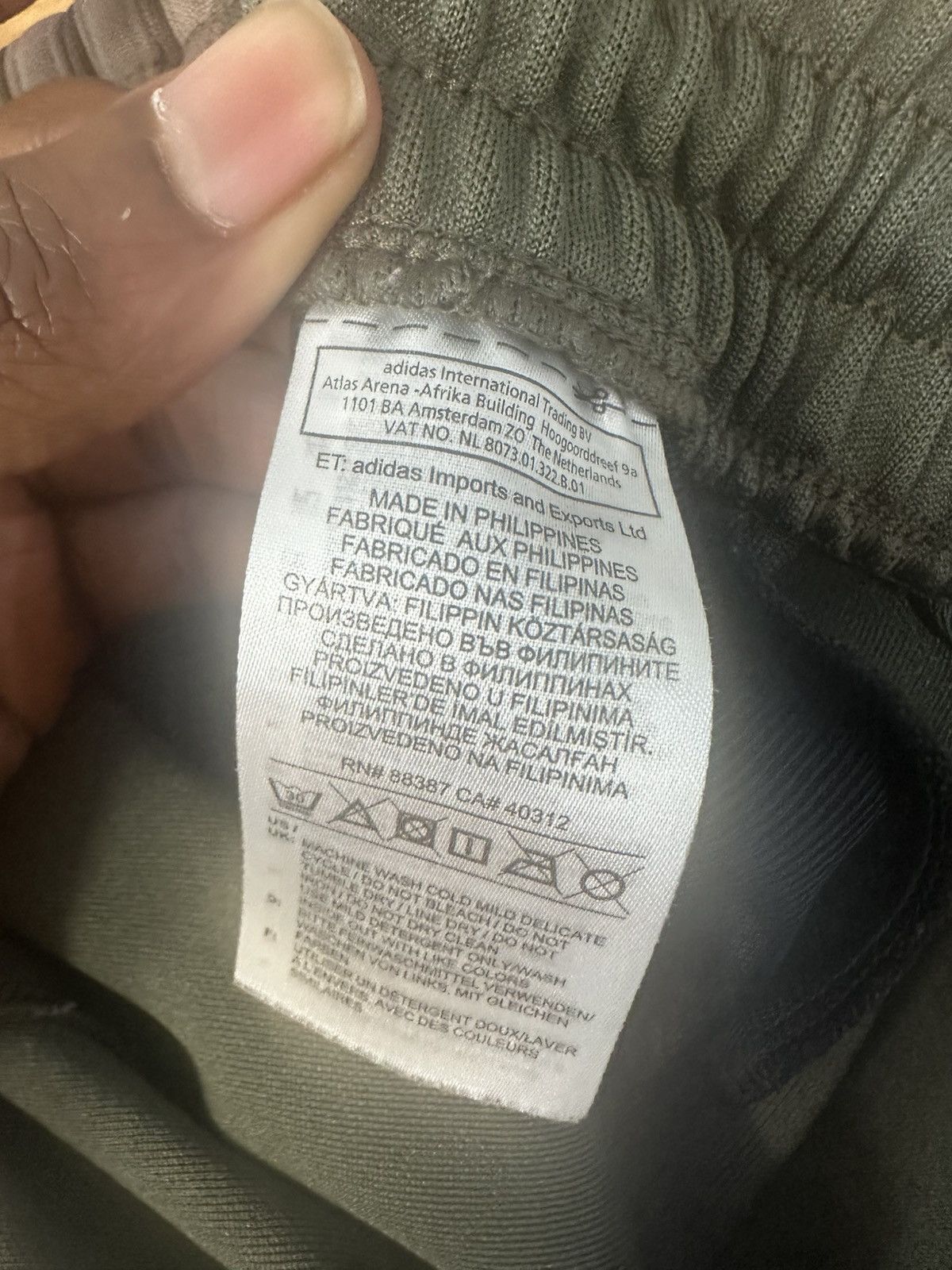 Adidas Adidas Yeezy Calabasas Track Pants (Core/Mink) Size US 30 / EU 46 - 3 Thumbnail