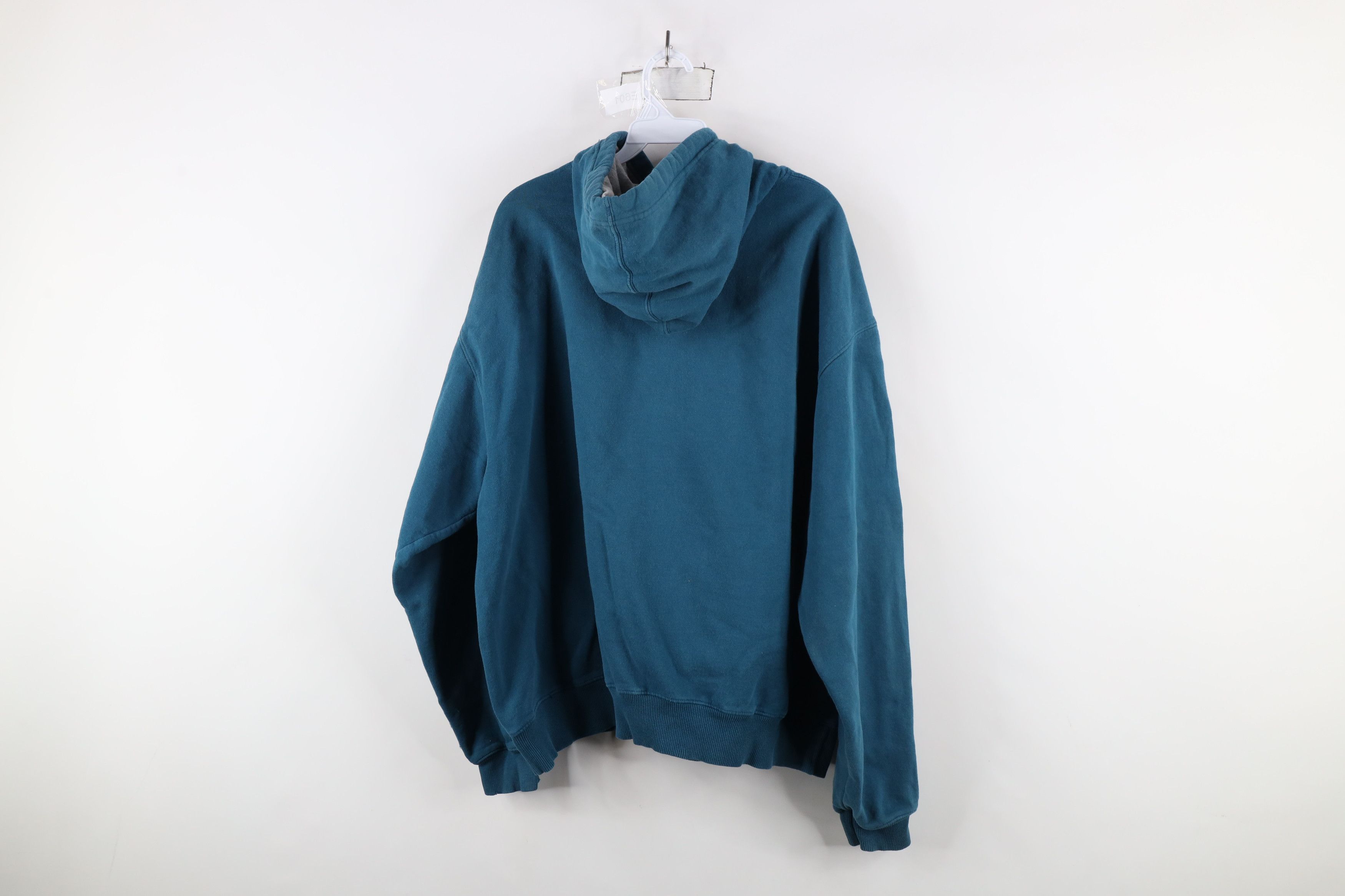 Champion × Vintage Vintage 90s Champion Classic Logo Hoodie Sweatshirt Blue Size US XL / EU 56 / 4 - 12 Thumbnail