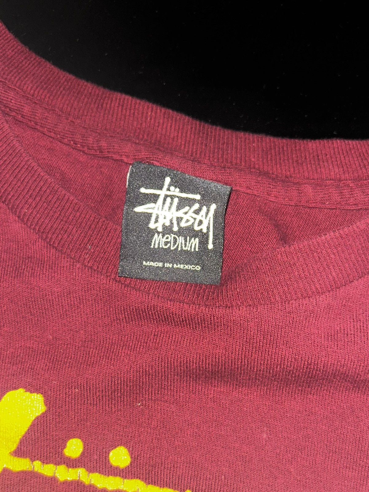 Stussy Stussy Maroon T-Shirt Size US M / EU 48-50 / 2 - 4 Thumbnail