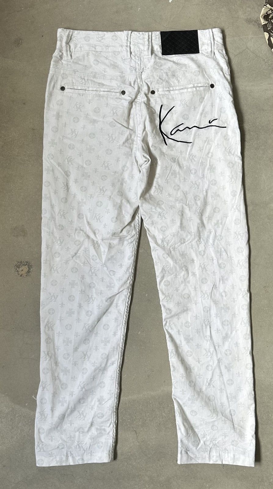 Karl Kani VINTAGE KARL KANI GOLD PATTERN PANT Size US 32 / EU 48 - 9 Thumbnail