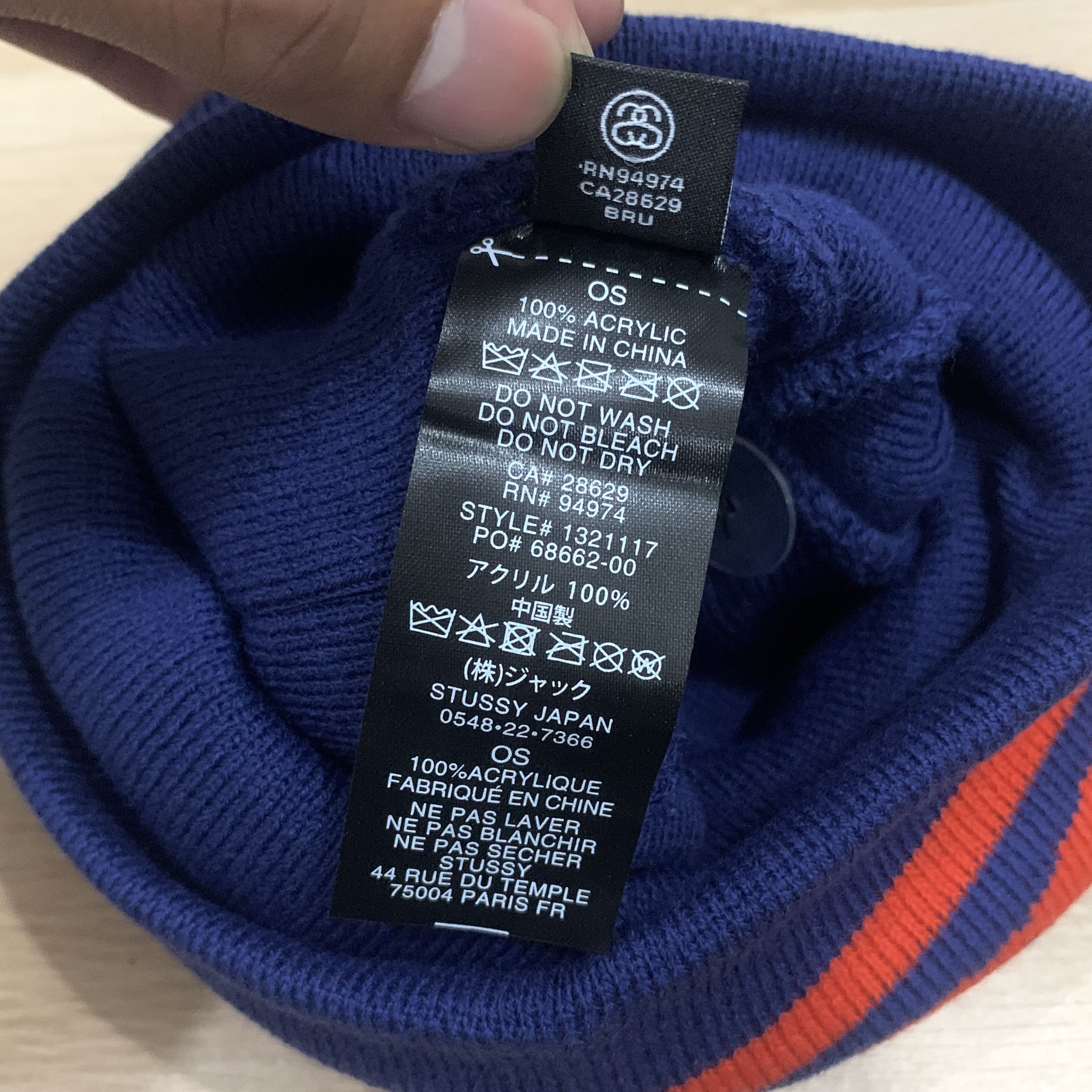 Stussy × Vintage Stussy Ss Link Skullcap Beanie Size ONE SIZE - 4 Thumbnail