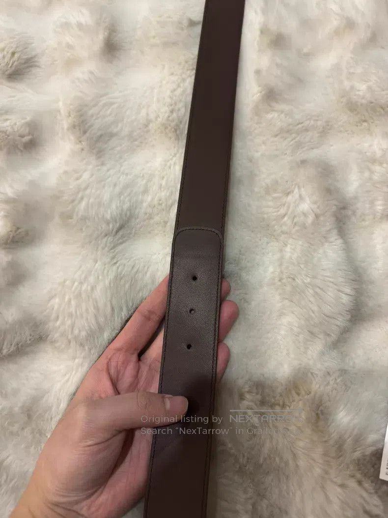 Saint Laurent Paris Saint Laurent Paris size 75 Double G Logo Printed Leather B Size ONE SIZE - 6 Thumbnail