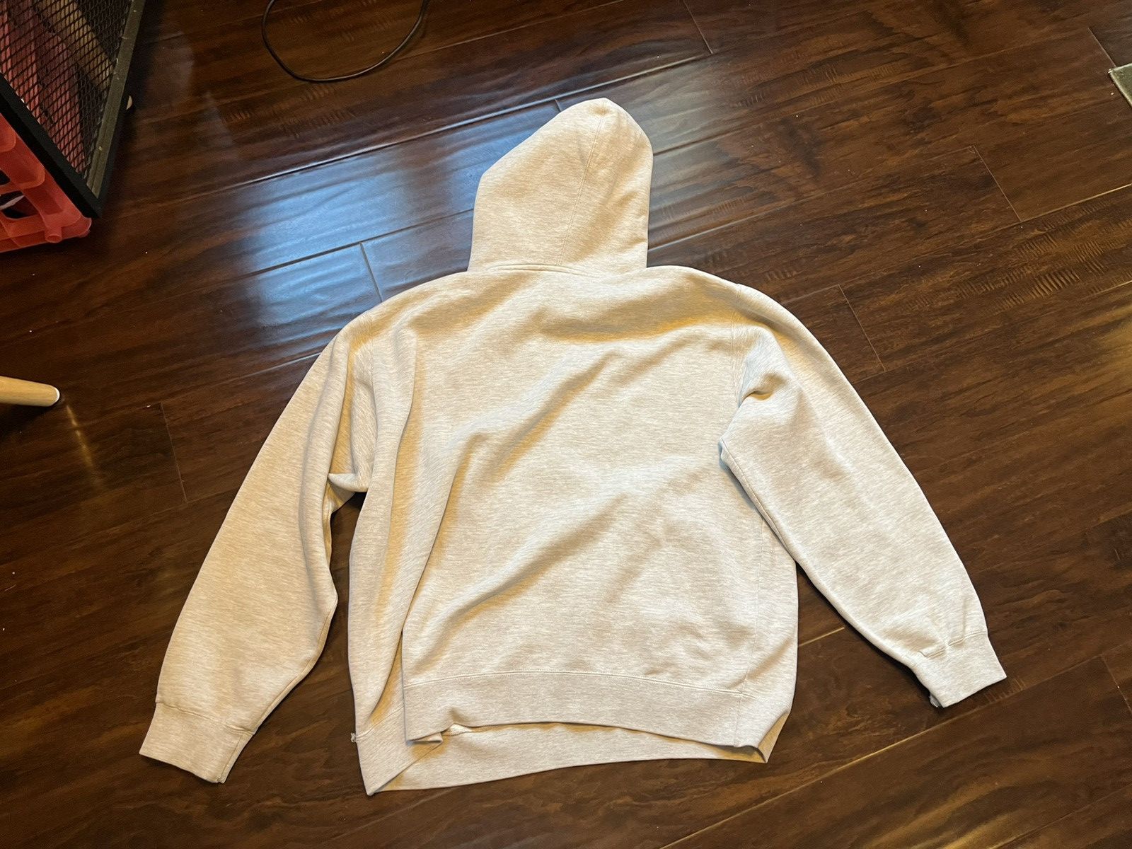Stussy × Vintage Stu C Stussy Wordmark Grey Hoodie 90s 2000s Medium M Size US M / EU 48-50 / 2 - 2 Thumbnail