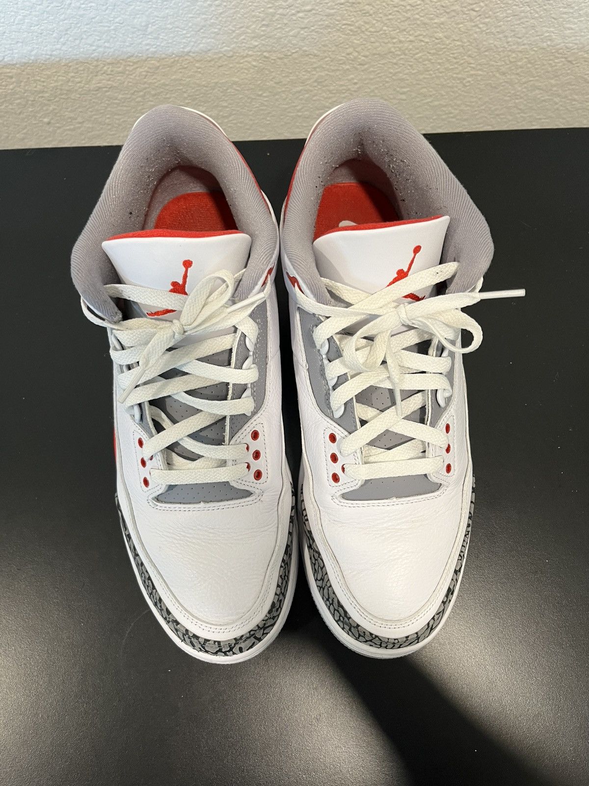 Jordan Brand Jordan 3 fire red 2022 Size US 12 / EU 45 - 4 Thumbnail