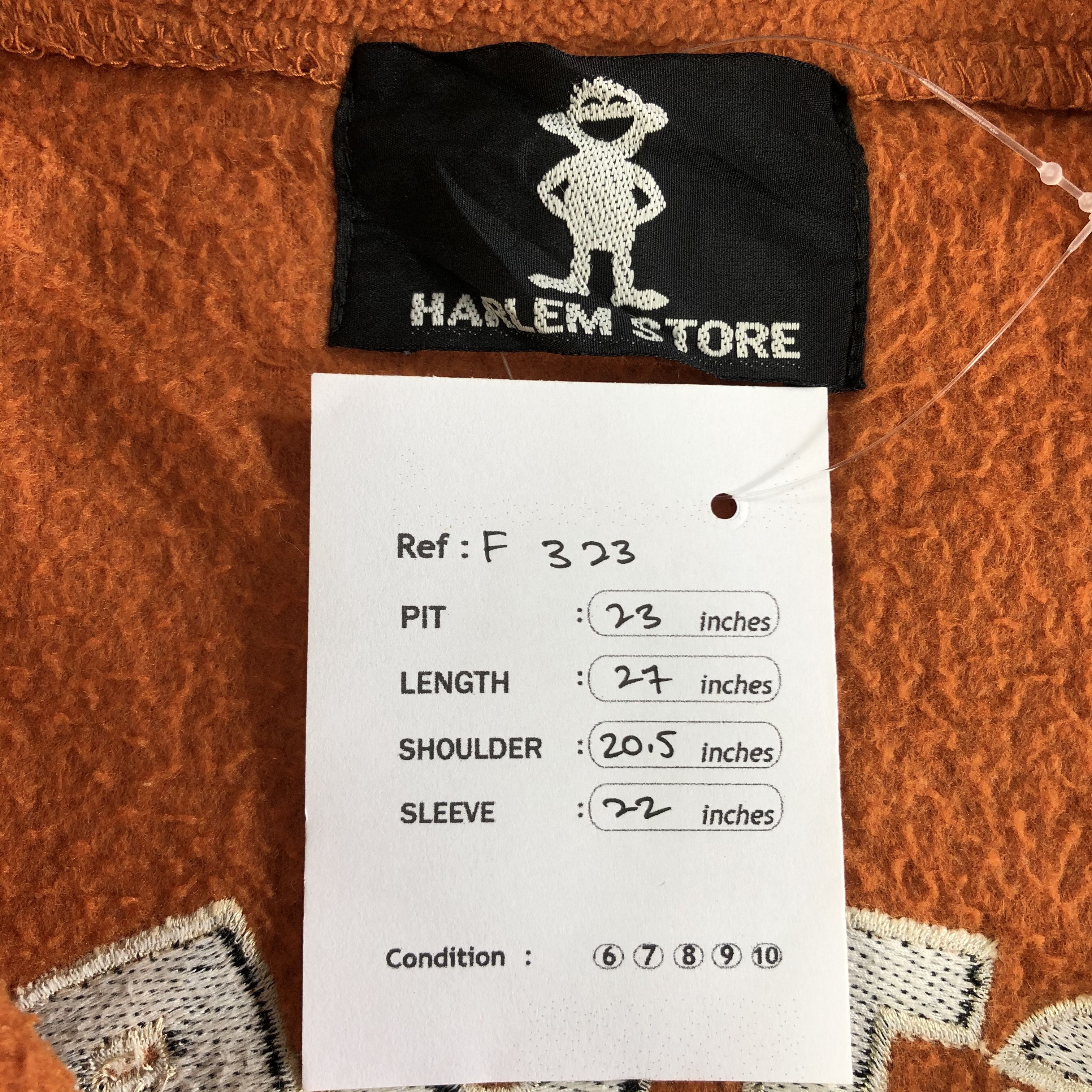 Vintage Harlem Store Fleece Jacket Size US L / EU 52-54 / 3 - 9 Thumbnail