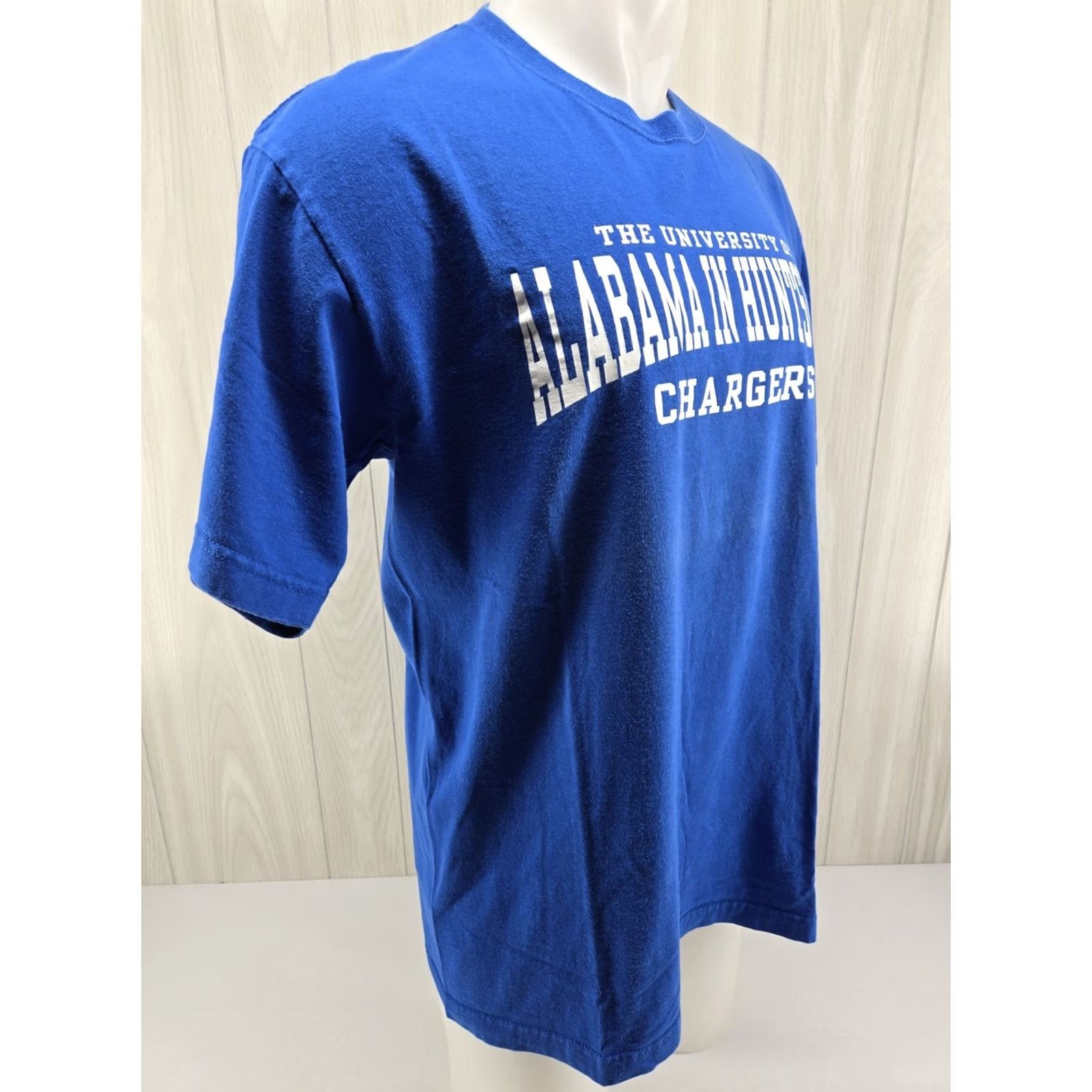 Jerzees UAH Chargers T Shirt BLUE LARGE Jerzees University Huntsville USA Size US L / EU 52-54 / 3 - 6 Thumbnail