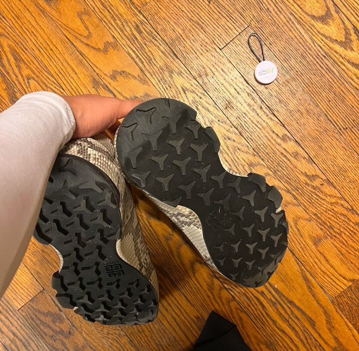 Designer × Givenchy Givenchy Monumental Mallow Snakeskin Rubber Men's Size US 10 / EU 43 - 5 Thumbnail