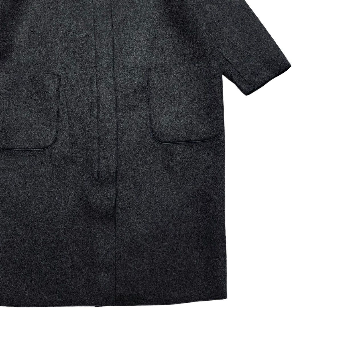 Japanese Brand Mizuiro Industries Hooded Overcoat Size L / US 10 / IT 46 - 3 Thumbnail