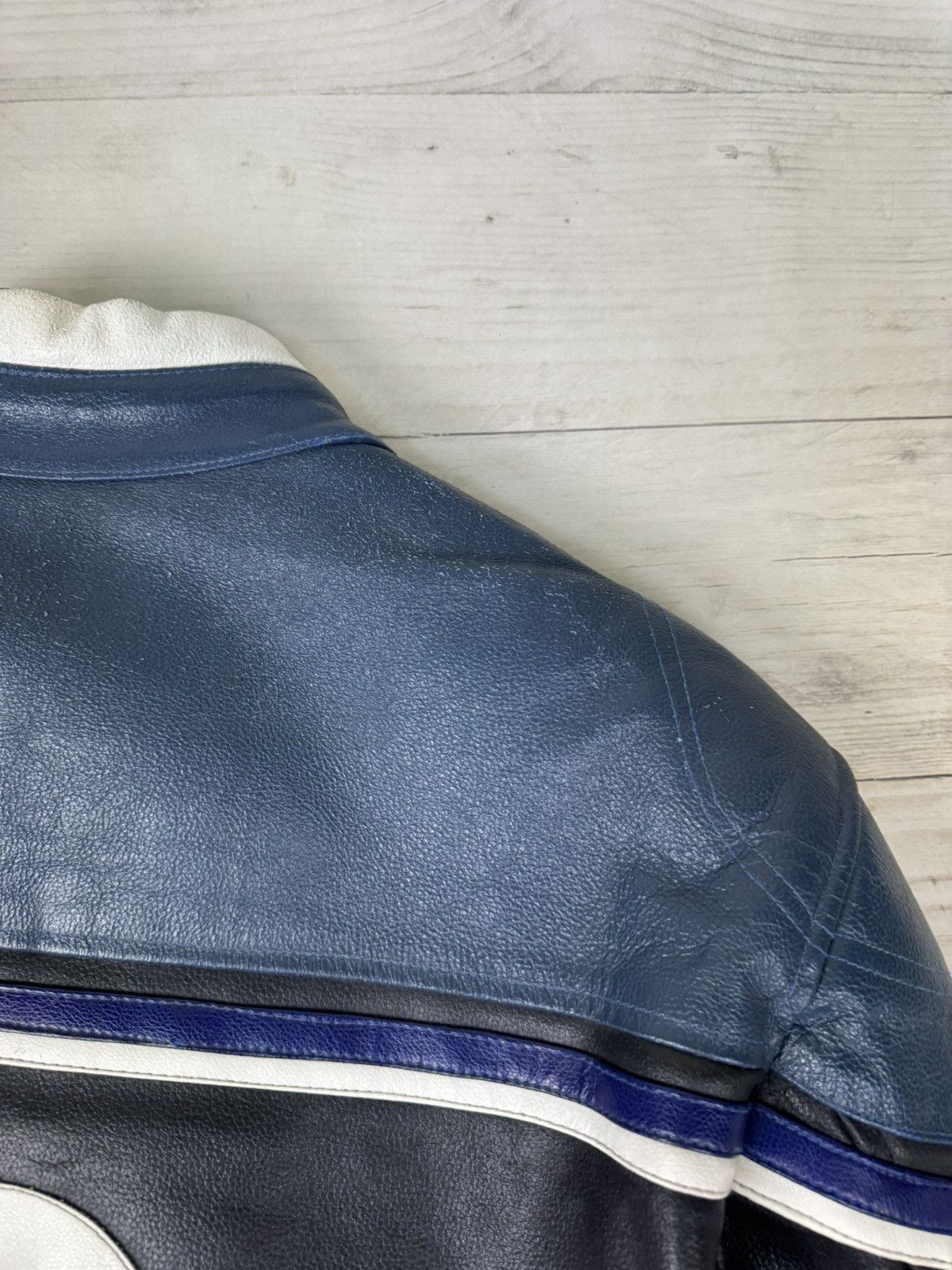 Red Bull Vintage Red Bull Leather Racing Moto Jacket 90s USA Size US XXL / EU 58 / 5 - 19 Thumbnail