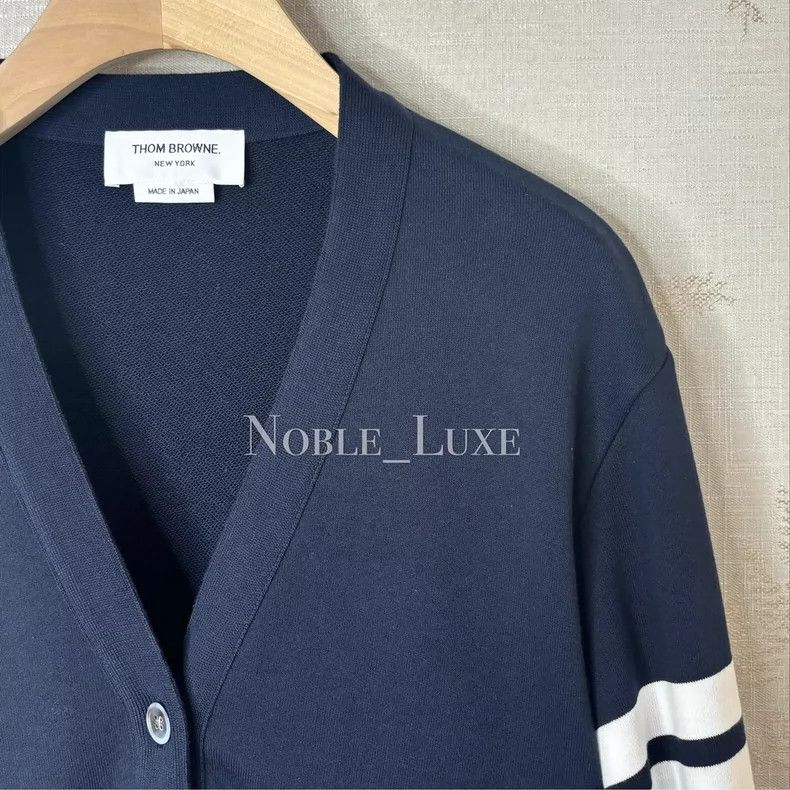 Thom Browne Thom Browne Blue hoodie sweater Size US XS / EU 42 / 0 - 2 Thumbnail