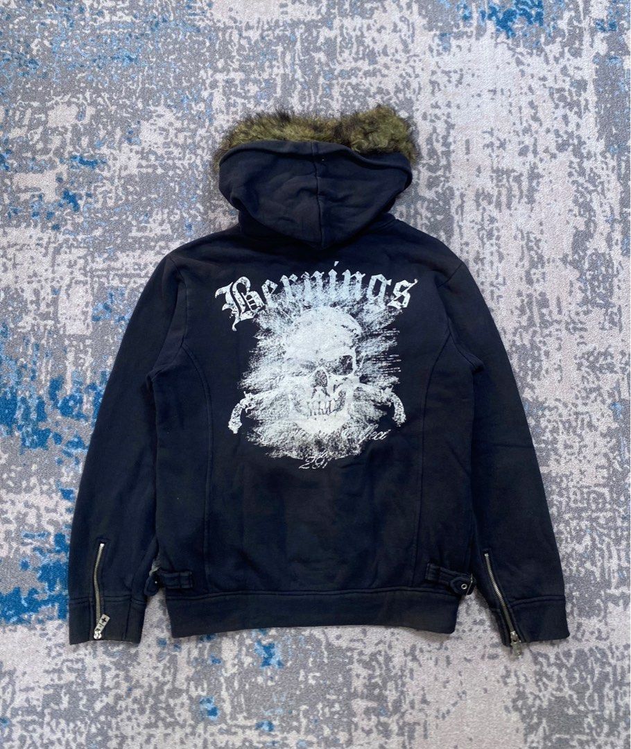 14th Addiction bherning sho hoodie print Iswn retro punk style Size US M / EU 48-50 / 2 - 2 Thumbnail