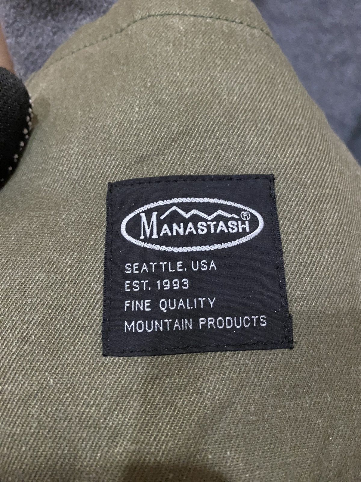 Manastash Vintage Manastash Reversible Outdoor Vest - Green and Black Size US M / EU 48-50 / 2 - 6 Thumbnail