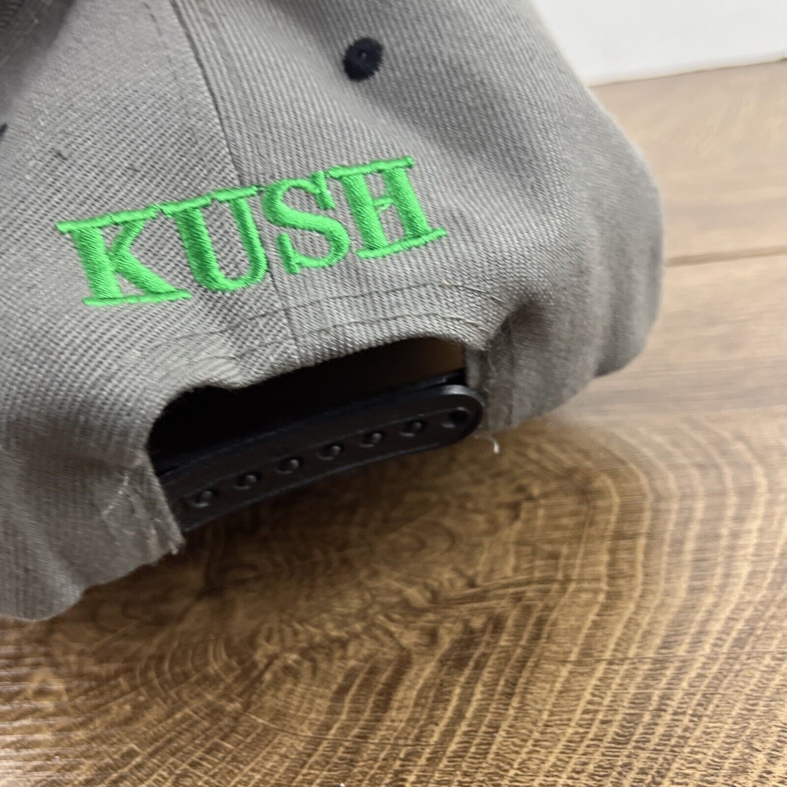 Other Kush Snapback Hat Kush Gray Adjustable Hat Adult Size Hat Gr Size ONE SIZE - 8 Thumbnail