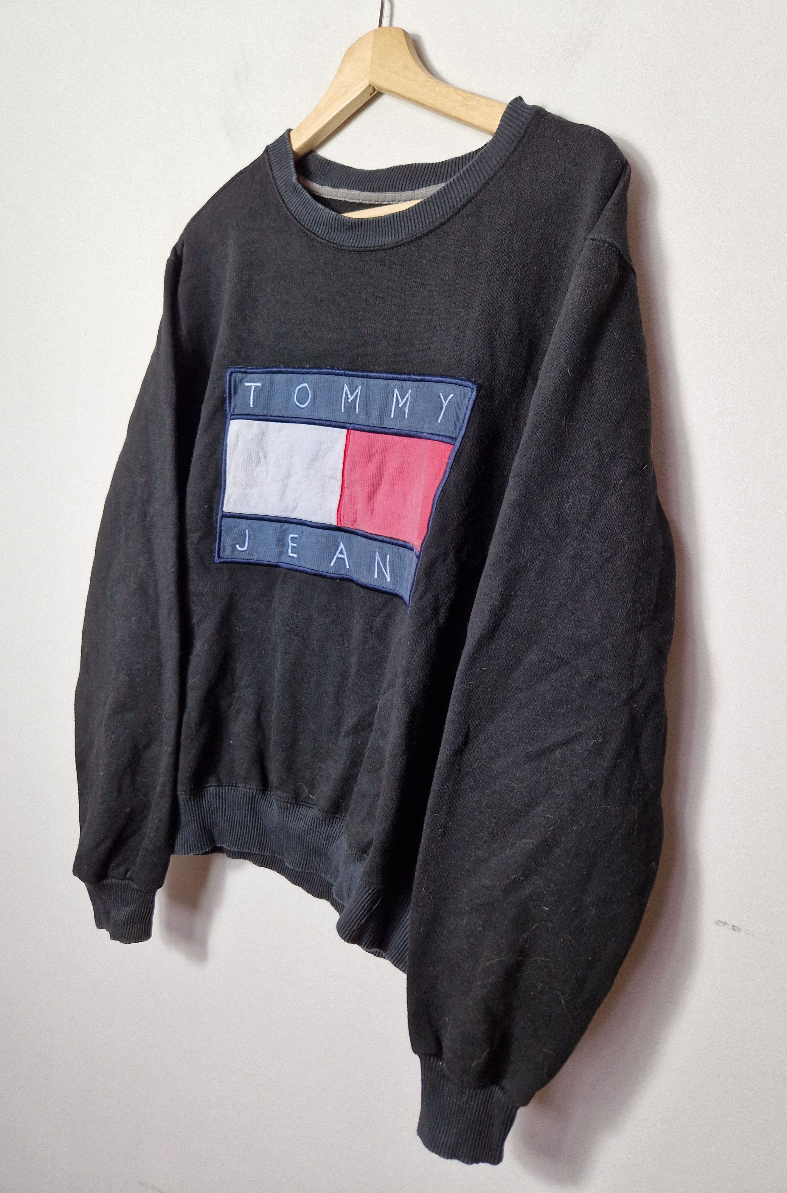 Tommy Hilfiger × Vintage Tommy Hilfiger vintage box logo sweatshirt Size US M / EU 48-50 / 2 - 2 Thumbnail