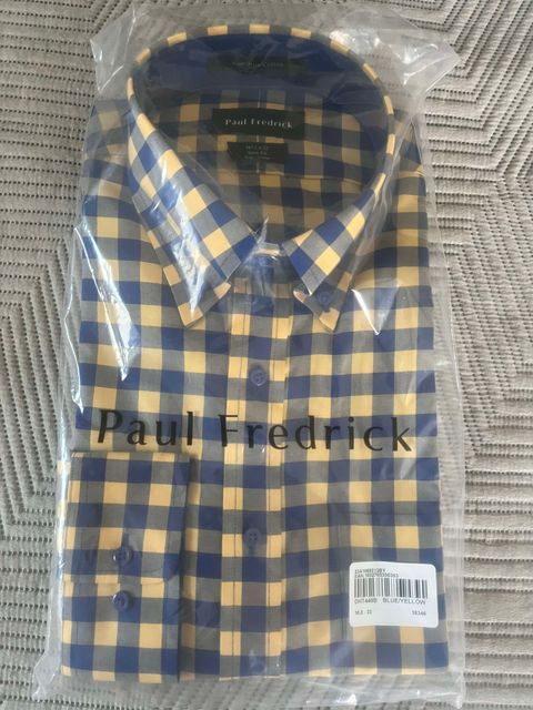 Paul Fredrick Non-Iron Cotton Button Down Shirt | Grailed