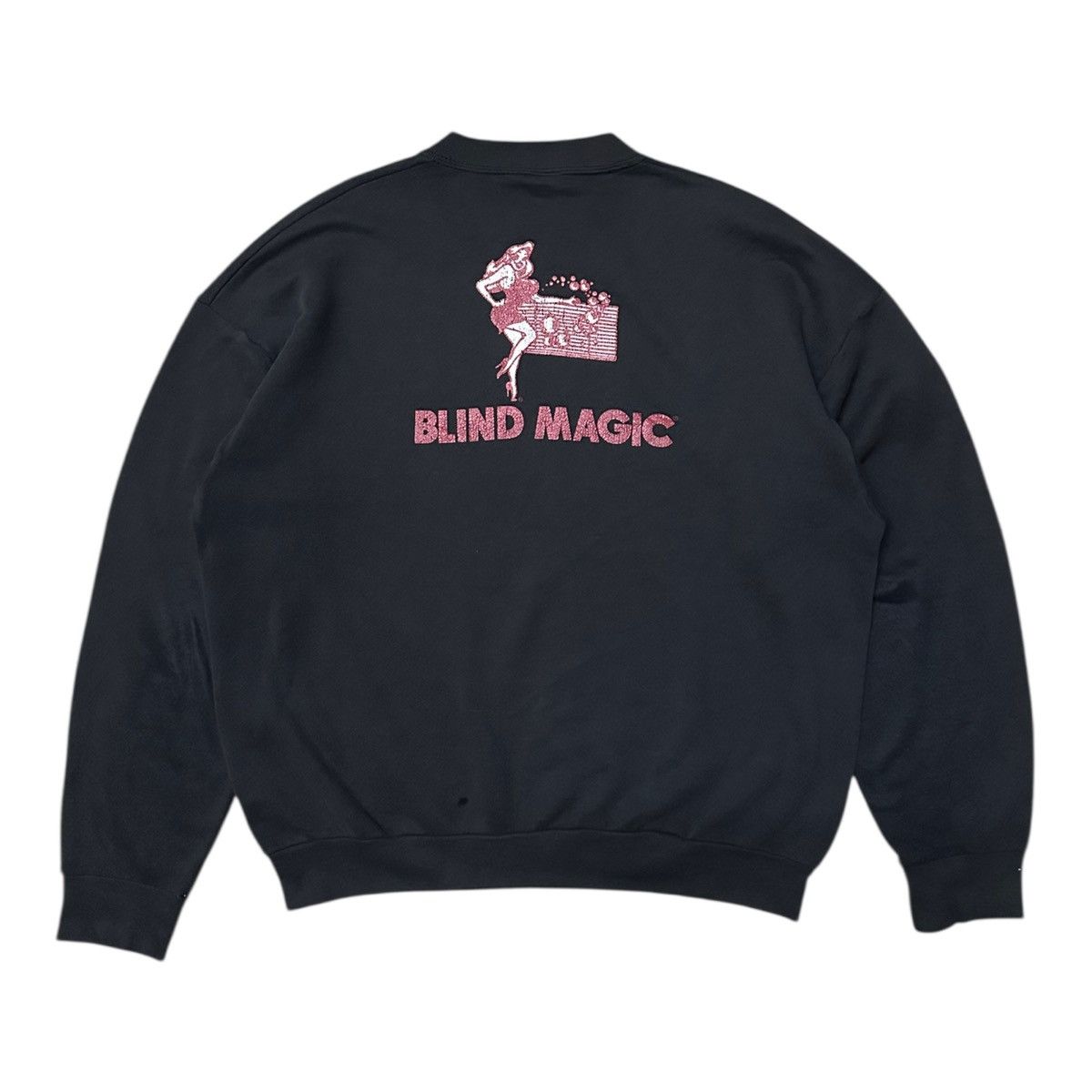 Vintage Vintage 80s Blind magic backhit sweatshirt Size US XL / EU 56 / 4 - 1 Thumbnail