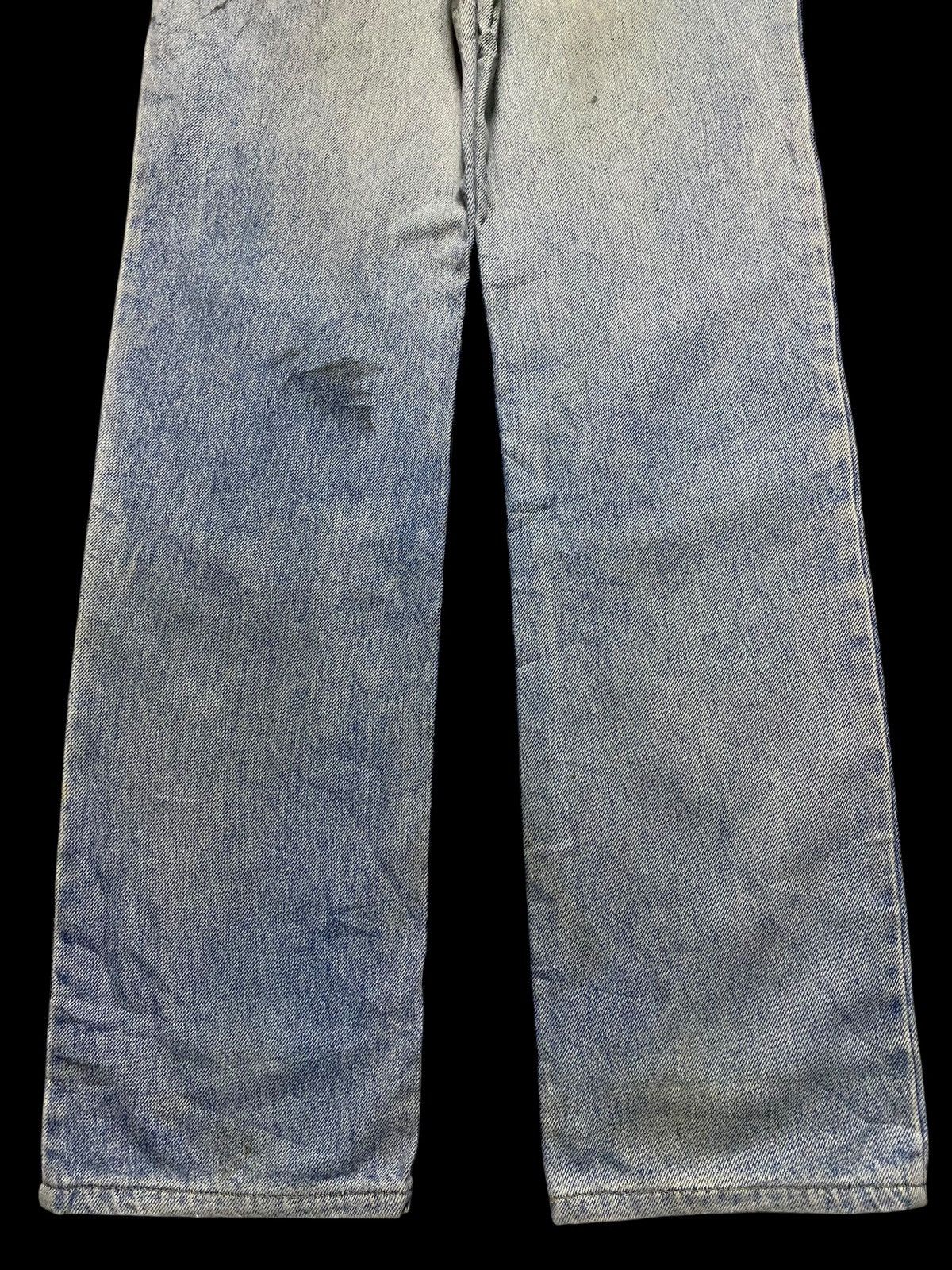Levi's Vintage Clothing Vintage Levis 505 Blue Fade Wash Distressed Loose Jeans Size US 29 - 6 Thumbnail
