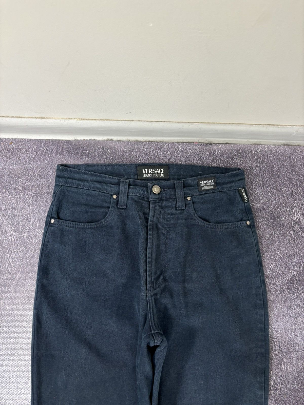 Versace Jeans Couture Vintage Versace Jeans Couture Women’s Medusa Denim Jeans Size 29" - 5 Thumbnail