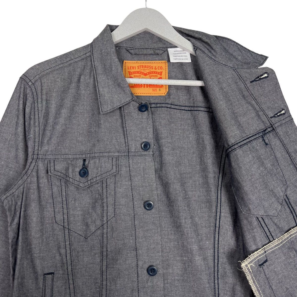 Levi's 🔥 LEVIS SHIRT TRUCKER JACKET Size US S / EU 44-46 / 1 - 10 Thumbnail