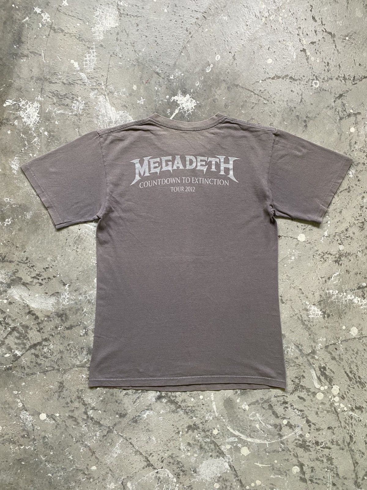 Band Tees Megadeth Countdown To Extinction 2012 Tour Band Shirt Size US S / EU 44-46 / 1 - 3 Thumbnail