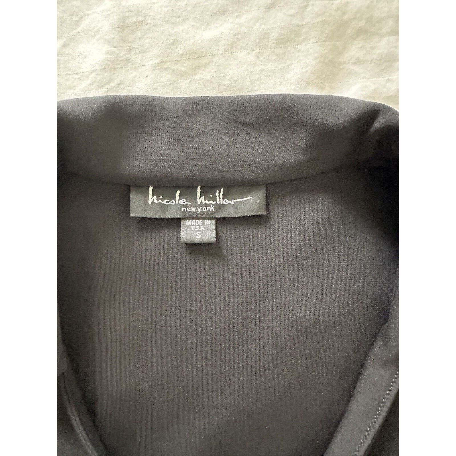 Nicole Miller Nicole Miller Black Cocktail/ Business Dress Size S Size S / US 4 / IT 40 - 10 Thumbnail