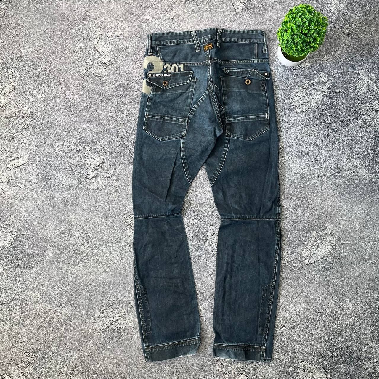 G-Star Vintage g-star big logo raw cargo multi pocket jeans y2k Size US 33 - 1 Thumbnail